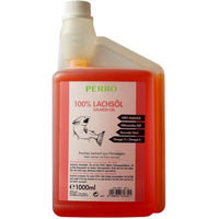 Produktbild von PERRO Lachsöl für Hunde und Katzen zur Unterstützung von Haut, Fell und Immunsystem 1000 ml