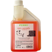 Produktbild von PERRO Lachsöl zur Haut- und Fellpflege sowie Immunstärkung für Hunde und Katzen, 1000 ml