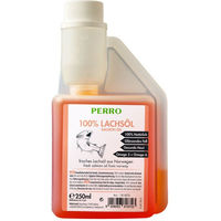 Produktbild von PERRO Lachsöl zur Unterstützung von Haut, Fell und Immunsystem für Hunde und Katzen 1000 ml