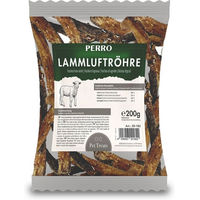 Produktbild von PERRO Lammluftröhre Kausnack für Hunde getreidefrei und hypoallergen 200g
