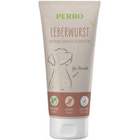 Produktbild von PERRO Leberwurst für Hunde mit Schwein getreidefrei und monoproteinisch 75g
