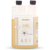 Produktbild von PERRO Leinöl für Hunde und Katzen zur Unterstützung von Haut und Fell, vegan, 500 ml