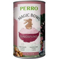 Produktbild von PERRO Magic Bowl Jungspund Truthahn & Kaninchen Junior Nassfutter für Hunde getreidefrei und sensitive 400g