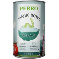 Produktbild von PERRO Magic Bowl Tagtraum Insekten Amaranth & Apfel Nassfutter für Hunde Adult Getreidefrei Glutenfrei Monoprotein Sensitive 400g