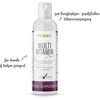 Produktbild von PERRO Multivitaminkonzentrat flüssig zur Stärkung und Regeneration für Hunde aller Altersstufen 250 ml
