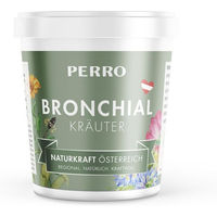 Produktbild von PERRO Naturkraft Bronchial Kräuter Nahrungsergänzung für Hunde zur Unterstützung der Atemwege und des Immunsystems 250g Pulver