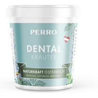 Produktbild von PERRO Naturkraft Dental Kräuter Zahnpflege Nahrungsergänzung für Hunde Vegan Pulver 200g