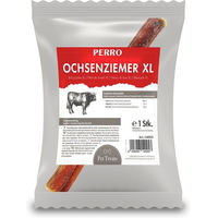 Produktbild von PERRO Ochsenziemer mit Rind XXL Naturkauartikel für Hunde 220g