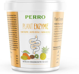 Produktbild von PERRO Plant Enzyme Verdauungshilfe für Senior Hunde als Pulver zur Magen-Darm-Unterstützung 105g