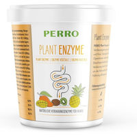 Produktbild von PERRO Plant Enzyme Verdauungshilfe für Senior Hunde als Pulver zur Magen-Darm-Unterstützung 105g