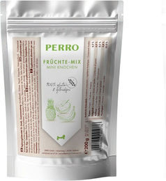 PERRO Premium Früchte Mix Mini vegetarischer Hundesnack getreidefrei und glutenfrei 200g – Bild 1 von 2