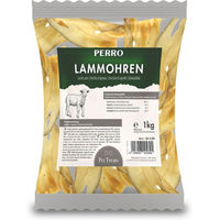 Produktbild von PERRO Premium Pet Snacks Lammohren Kausnack für Hunde hypoallergen und monoprotein 1000g