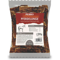 Produktbild von PERRO Premium Pet Snacks Pferdelunge Kausnack für Hunde Monoprotein Hypoallergen 200g