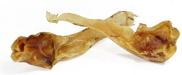 Produktbild von PERRO Premium Pet Snacks Straußenkniesehne proteinreicher Kausnack für Hunde 200g