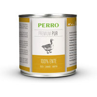 Produktbild von PERRO Premium Pur Ente Nassfutter für Hunde Adult Monoprotein Hypoallergen 1000g
