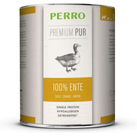 Produktbild von PERRO Premium Pur Ente Nassfutter für Hunde Adult Monoprotein Hypoallergen 1000g