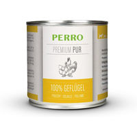 Produktbild von PERRO Premium Pur Geflügel Nassfutter Hund Adult Monoprotein Hypoallergen 1000g