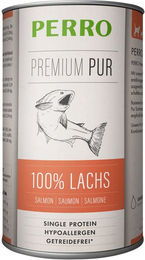 Produktbild von PERRO Premium Pur Lachs Nassfutter Hund Adult Monoprotein Hypoallergen 1000g