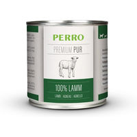 Produktbild von PERRO Premium Pur Lamm Hund Nassfutter Adult Monoprotein Hypoallergen Stückchen in Sauce 1000g