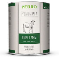 Produktbild von PERRO Premium Pur Lamm Nassfutter Hund Adult Hypoallergen Monoprotein Sensitive mit Stückchen