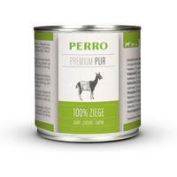 Produktbild von PERRO Premium Pur Ziege Nassfutter Hund Adult Monoprotein Hypoallergen 1000g