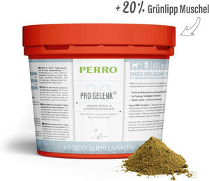 Produktbild von PERRO Pro Gelenk20 Gelenk-Supplement Pulver für Hunde aller Altersstufen und Größen 1000g