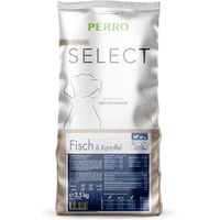 Produktbild von PERRO Select Grainfree Hundetrockenfutter Fisch mit Kartoffel Adult Getreidefrei und Glutenfrei 1kg