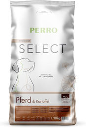 Produktbild von PERRO Select Grainfree Hundetrockenfutter Pferd mit Kartoffel glutenfrei und monoproteinallergikergeeignet