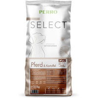 Produktbild von PERRO Select Grainfree Hundetrockenfutter Pferd und Kartoffel monoproteinisch und glutenfrei