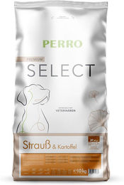 PERRO Select Grainfree Trockenfutter Hund Strauß und Kartoffel Getreidefrei Monoprotein 1kg – Bild 1 von 1