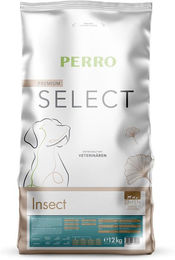 Produktbild von PERRO Select Insect hypoallergenes Trockenfutter für Hunde mit Insekten 1000g