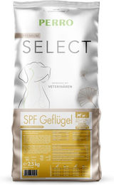 Produktbild von PERRO Select SPF Geflügel Trockenfutter für große Hunde Adult monoprotein glutenfrei und sensitive