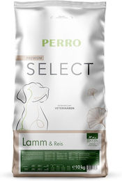 Produktbild von PERRO Select Trockenfutter Hund Lamm und Reis Monoprotein Hypoallergen und Glutenfrei