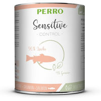 Produktbild von PERRO Sensitive Control Hundefutter Lachs und Gemüse getreidefrei hypoallergen monoprotein 1000g