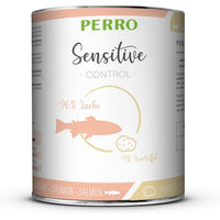 Produktbild von PERRO Sensitive Control Hundefutter Lachs und Kartoffeln Getreidefrei Hypoallergen Monoprotein 1000g Dose