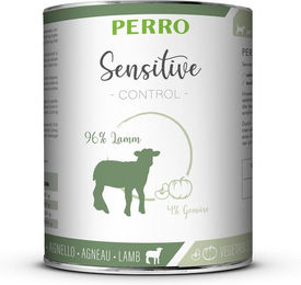 Produktbild von PERRO Sensitive Control Hundefutter Lamm und Gemüse getreidefrei hypoallergen 1000g