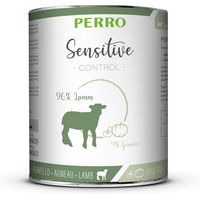 Produktbild von PERRO Sensitive Control Hundefutter Lamm und Gemüse getreidefrei hypoallergen 1000g