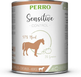 Produktbild von PERRO Sensitive Control Pferd und Gemüse Hypoallergenes Monoprotein Futter für Pferde