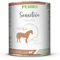Produktbild von PERRO Sensitive Control Pferd und Gemüse Hypoallergenes Monoprotein Futter für Pferde