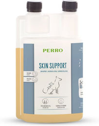 PERRO Skin Support Haut-Fell-Supplement Öl für Hunde und Katzen vegan ohne tierisches Protein 250g – Bild 1 von 1