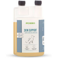 Produktbild von PERRO Skin Support Haut-Fell-Supplement Öl für Hunde und Katzen vegan ohne tierisches Protein 250g