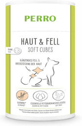 PERRO Soft Cubes Hundesnack Haut & Fell mit Fisch 240g – Bild 1 von 1