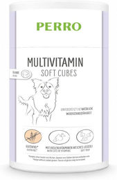 PERRO Soft Cubes Multivitamin Funktionssnack für Hunde mit Vitaminen zur Unterstützung des Immunsystems 240g – Bild 1 von 1