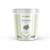 Produktbild von PERRO Soft-Mix Trainingssnack für Hunde mit Lamm 500g