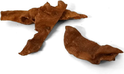 Produktbild von PERRO Straußen Knusperstreifen Hypoallergener Monoprotein Kausnack für Hunde 150g - 150 g