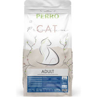Produktbild von PERRO Tiernahrung Cat Premium Trockenfutter für erwachsene Katzen mit Geflügel und Fisch glutenfrei und sensitive 1000g