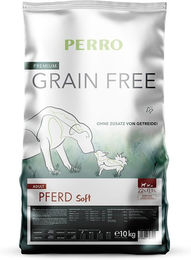 PERRO Tiernahrung Hund Adult Trockenfutter Pferd Getreidefrei Hypoallergen Sensitive Kroketten – Bild 1 von 1