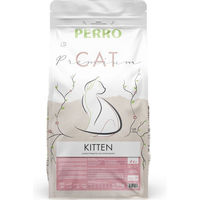 Produktbild von PERRO Tiernahrung Kitten Trockenfutter Katze Geflügel und Fisch glutenfrei 1000g