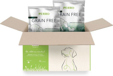 Produktbild von PERRO Trockenfutter Ente Getreidefrei Monoprotein für große Hunde Adult