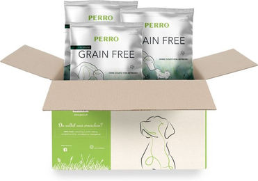 Produktbild von PERRO Trockenfutter Ente Getreidefrei Monoprotein für große Hunde Adult